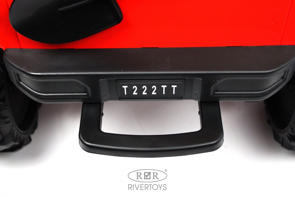 Детский электромобиль RiverToys T222TT 4WD красный x4xt3d84nqmm2thplk0ly53ligpgf1q7