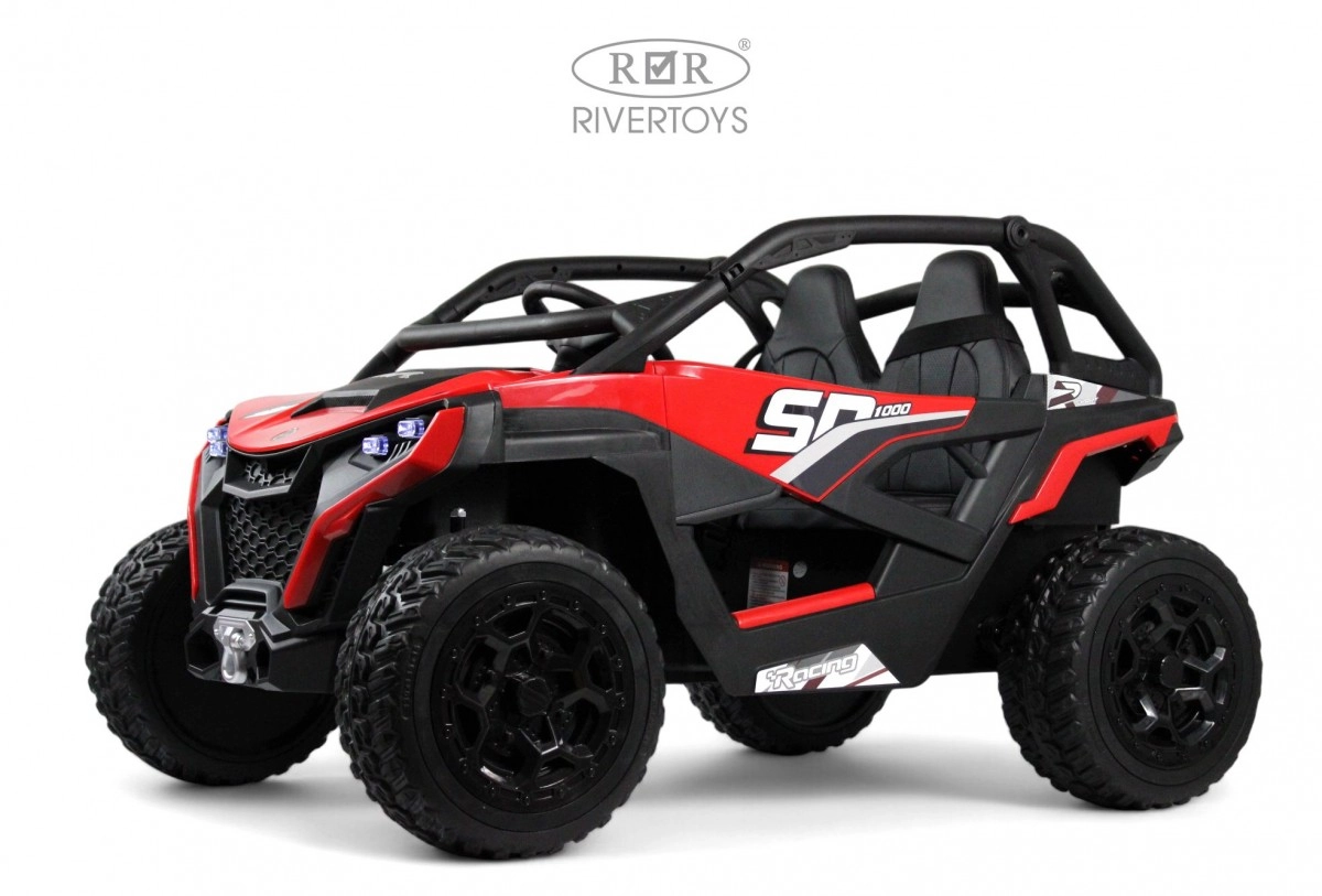 Детский электромобиль RiverToys C777CC красный a2v6q2961v8q6r6w7ag0sv2q5u6hfvvd