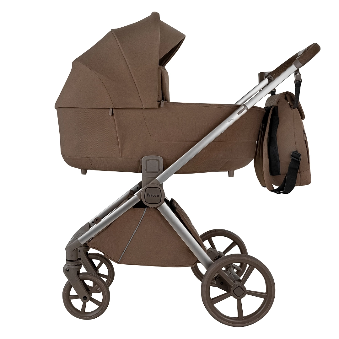Коляска 2 в 1 PITUSO Teffy (Mocha Mousse/Truffle)