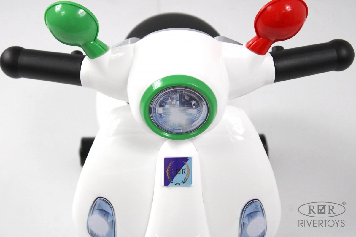 Детский толокар RiverToys G200GG белый 7bdgradas6foyakhibh80a3m5ahqn1ac