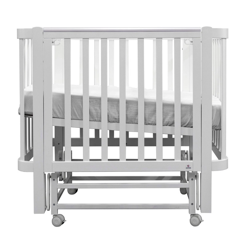 Детская кроватка ANTEMI Terra Light 100х70 (Белый)
