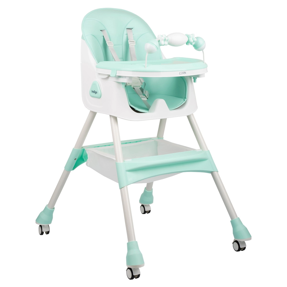 Стульчик для кормления Indigo Corn мятный e39xoxicmixxe28eg8idnjmn5blmt2xt