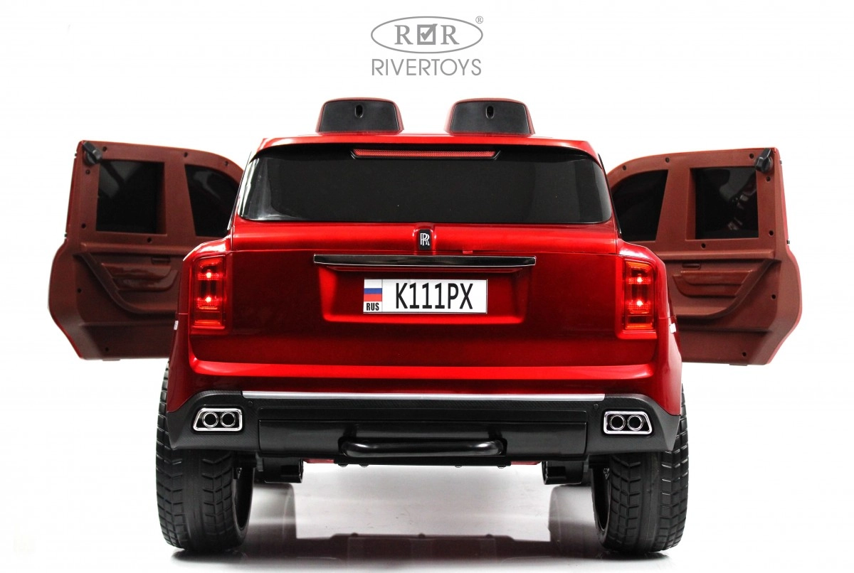 Детский электромобиль RiverToys K111PX красный глянец laxyp14yp7lafpvtcotdabsox165j194