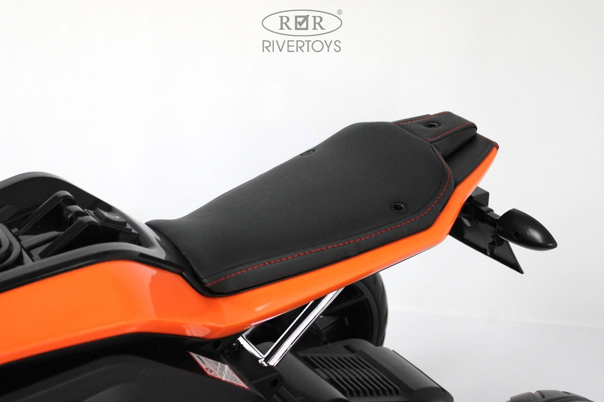 Детский трицикл RiverToys X222XX оранжевый ogo47maszkojsoy2spj2guqxzugkglbn