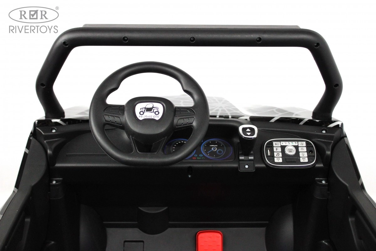 Детский электромобиль RiverToys T777TT 4WD черный Spider mn94dtibg5q91ezdj70ic9z7dxuv01x6