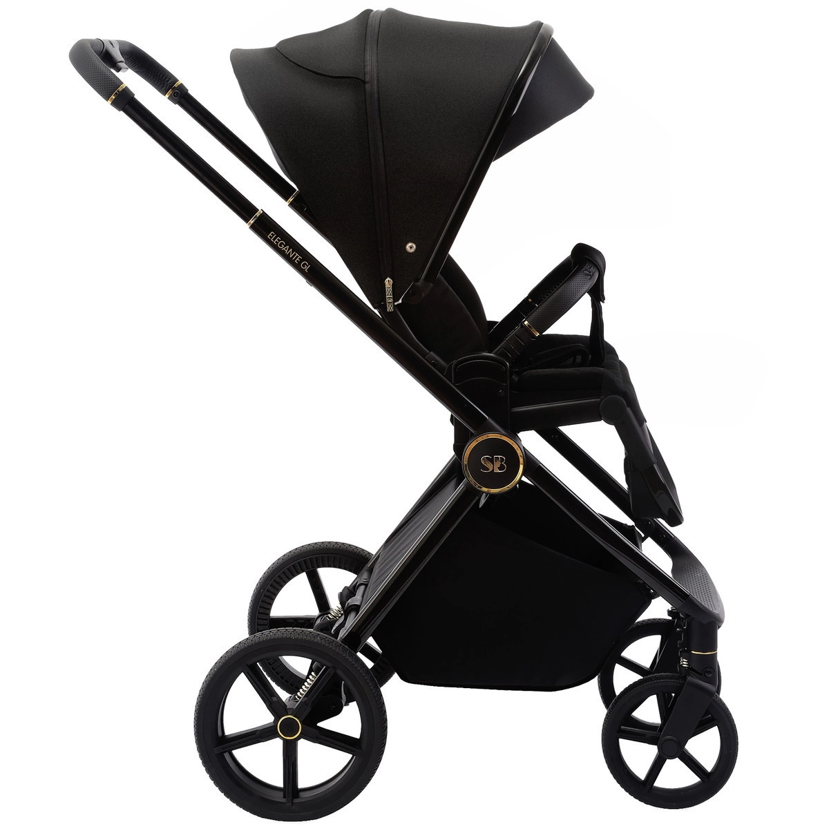 Прогулочная коляска Sweet Baby Elegante GL Black kjuus81eumj5n9yg27myzu24h1f2tmao