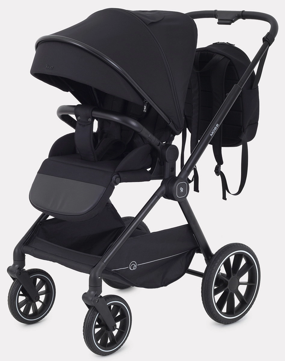 Коляска 2 в 1 RANT MOSS Midnight Black ctii6zcdcm2cd0jtkpkag0pbj12z6qag