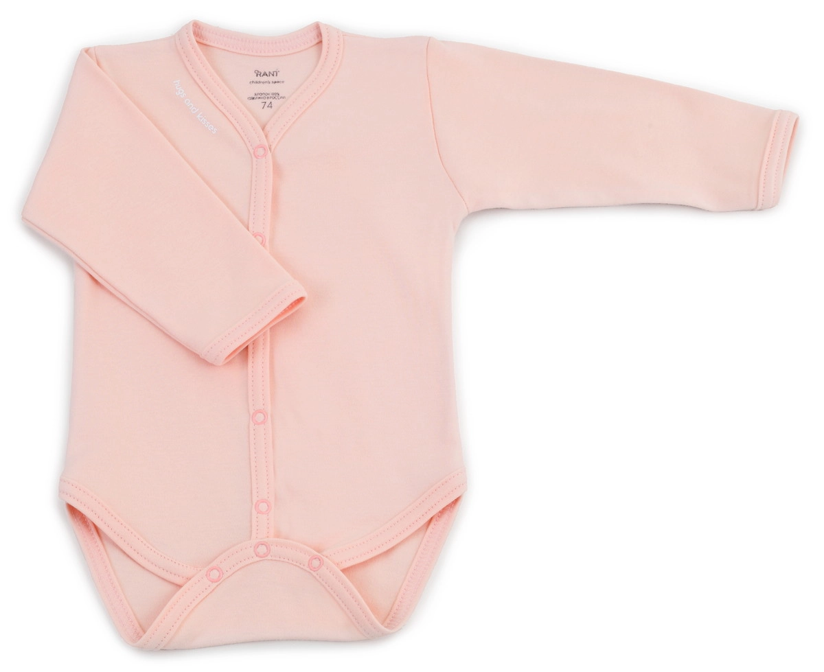 Боди Rant Hugs and Kisses с длинным рукавом 6472/6772 74 Soft Pink ey03ym3efpm2i44p5m5y3bkwzci31w46