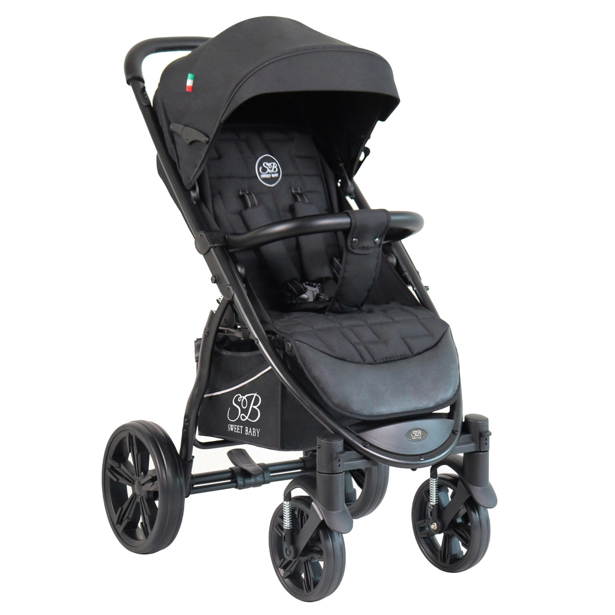 Прогулочная коляска Sweet Baby Carisma Black vxqb9uht8thixrsatl90pmtqm4z4oy56