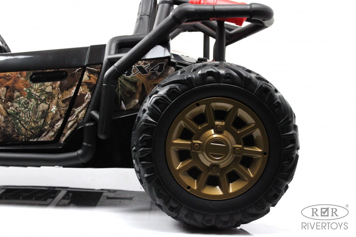 Детский электромобиль RiverToys JS3168 черный o32tto9a0ij1z8l4z4n0k4k4x0n190q6