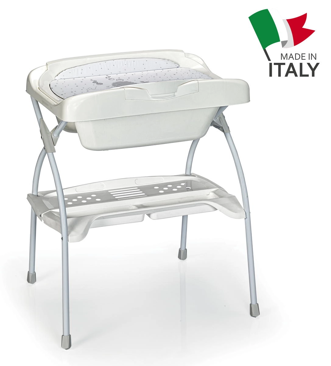 Пеленальный столик BabyLand by RAL-GOM Elios 2 в 1 Белый (Little Sea) d5y1ahbygfcj0ekxqjo5e5s0b0agbi3m