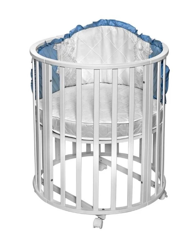 Кроватка-трансформер 9 в 1 Sweet Baby Delizia V2 с маятником Белый sd65cumdqmh90yfsebv1ztzhgl6k6d9x