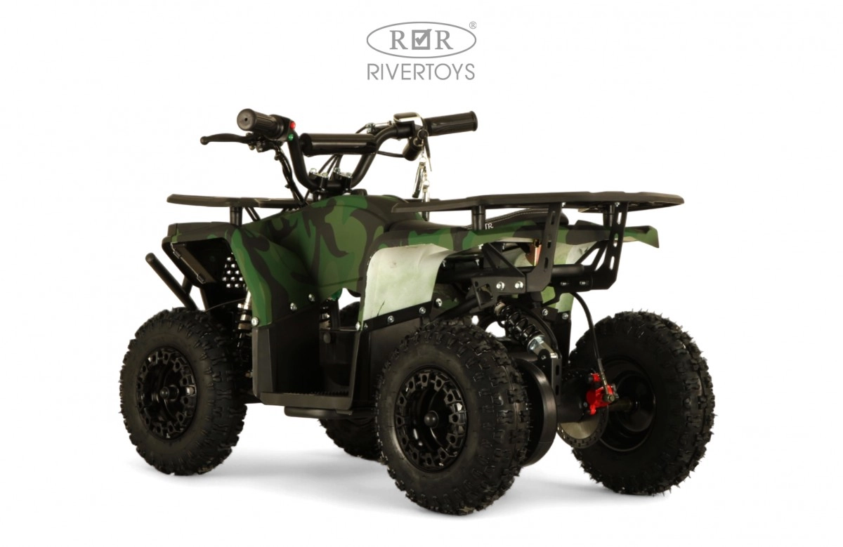 Детский электроквадроцикл RiverToys MIKA зеленый камуфляж q78yxtw64m71zz5brg8fpem1rzyr5ghk