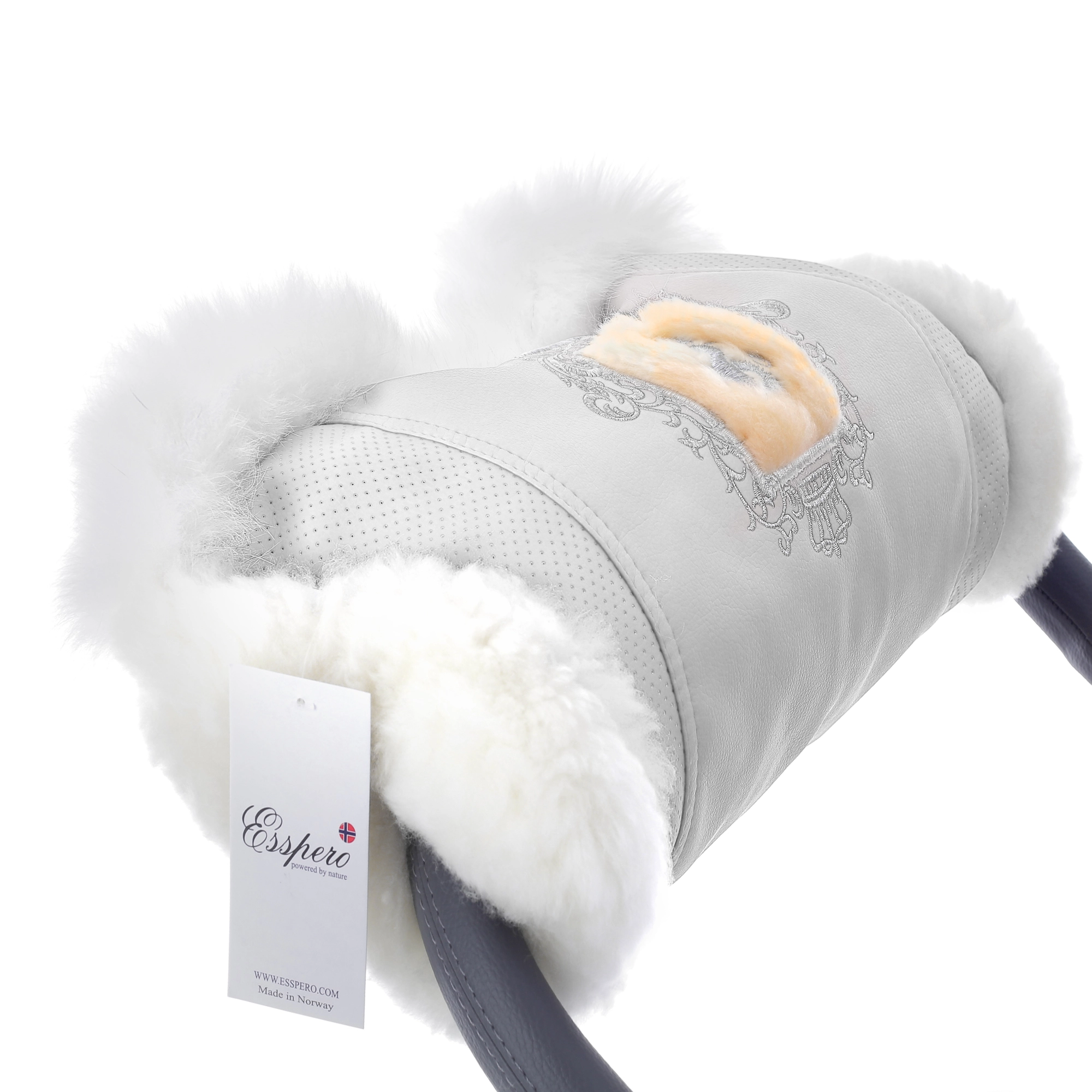 Муфта для рук на коляску Esspero Amato SW White f8937ccb9c2f0790082460254612970c