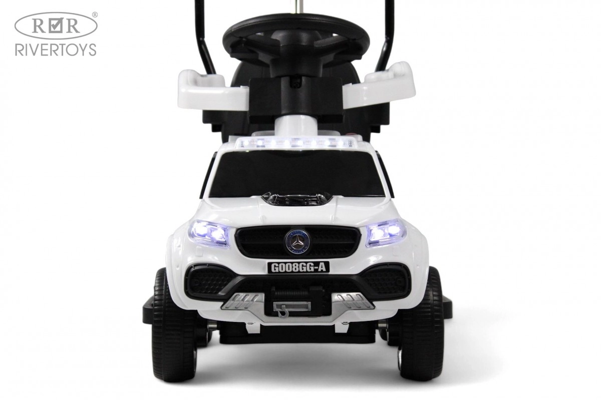 Детский электромобиль RiverToys G008GG-A белый v9t8li96pduo7l31cgny11qewkdunnlv