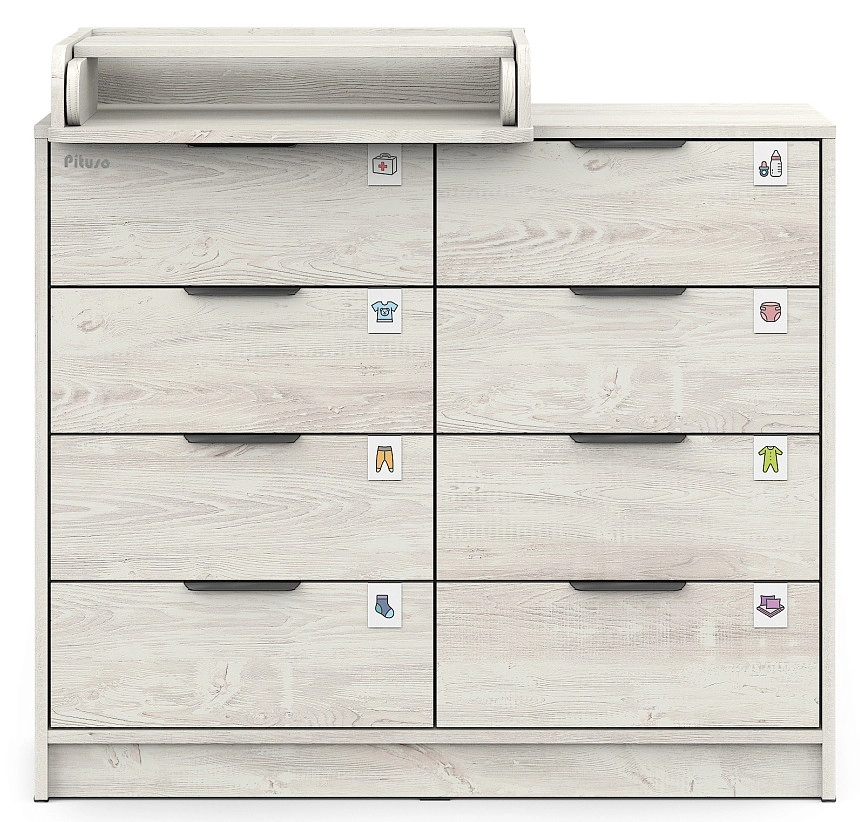 Комод Pituso Kids Optimum ЛДСП Сосна касцина 64h9b7qt5xty1osu3e6rr4d74337ptip