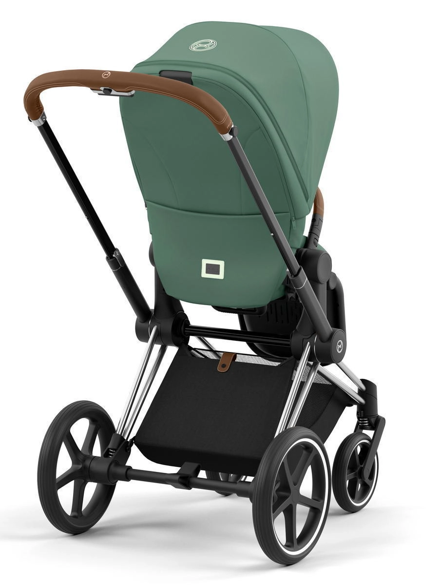 Коляска 2 в 1 Cybex Priam IV (шасси Chrome Brown) Leaf Green xrvxzv9jpucyr54sy1xu6wjbk9saew41