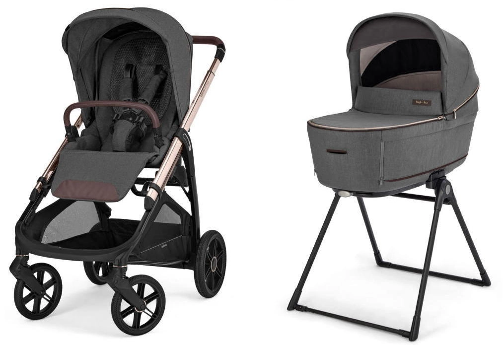 Коляска 2 в 1 Inglesina Aptica 2025 с подставкой под люльку Stand Up New (Velvet Grey)