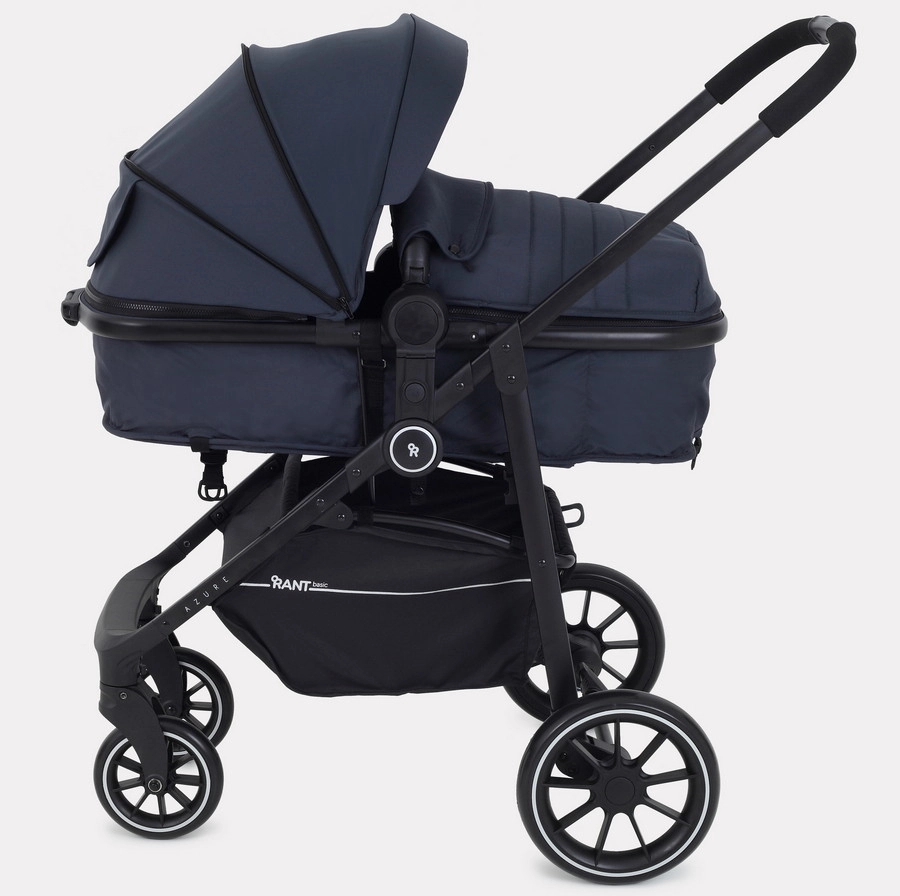 Детская коляска трансформер Rant basic Azure Graphite rbk399sypzv19wktpfyv7ar7trfa8102