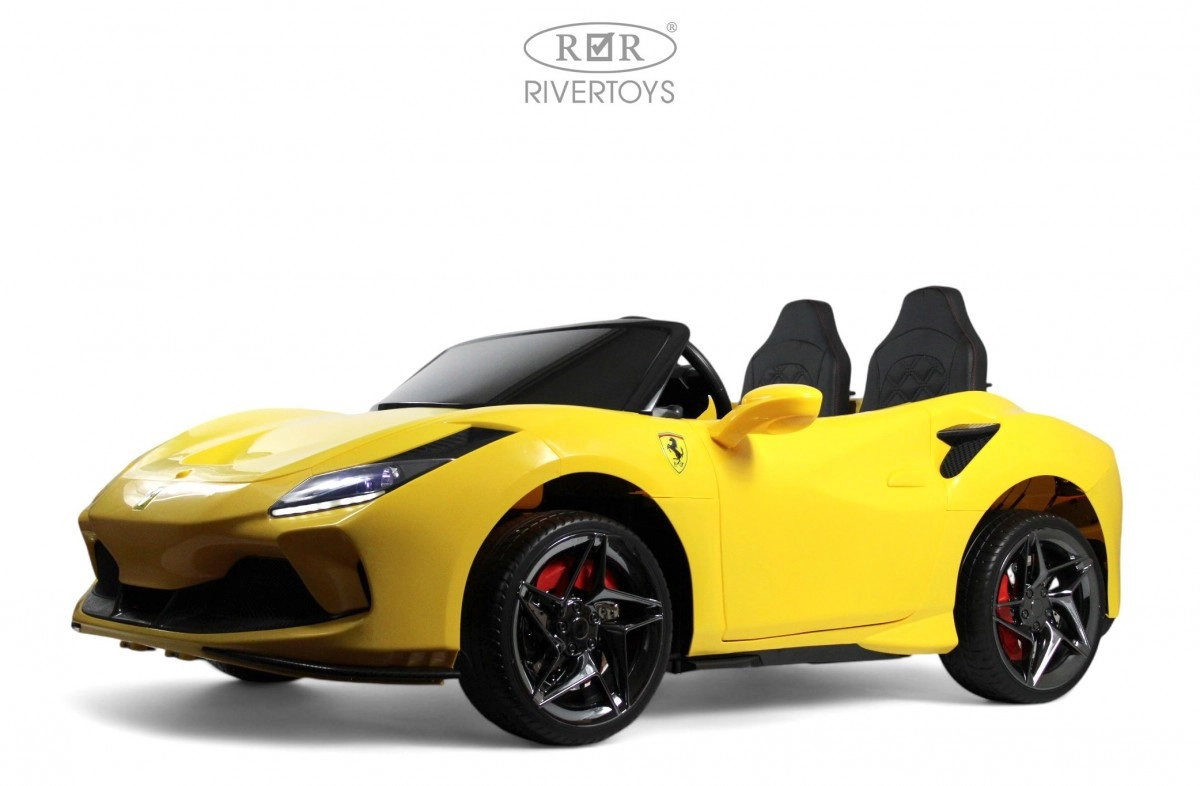 Детский электромобиль RiverToys F111FF желтый i6wvv9xu17ybxs21mar2i9j0c30w2q4p