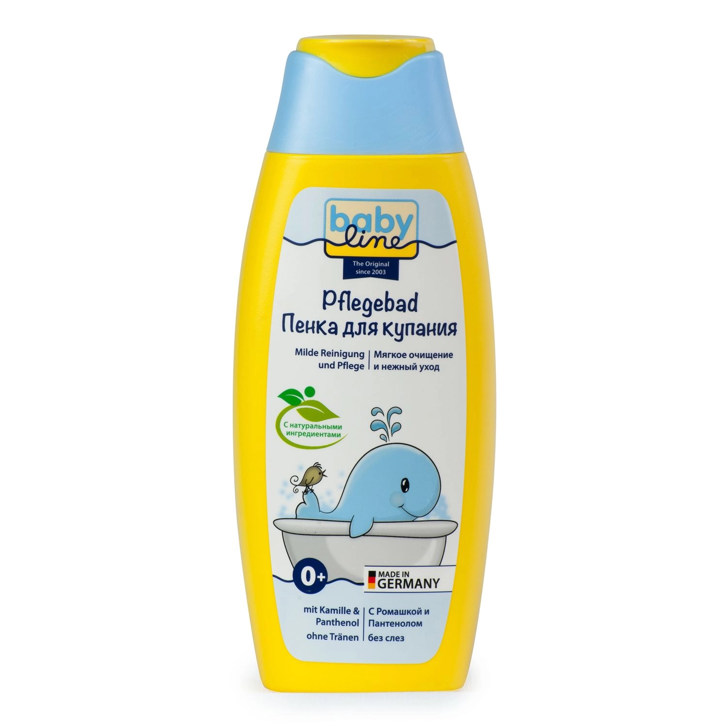 47623-penka-dlya-kupaniya-baby-line--s-romashkoi-i-pantenolom-250-ml