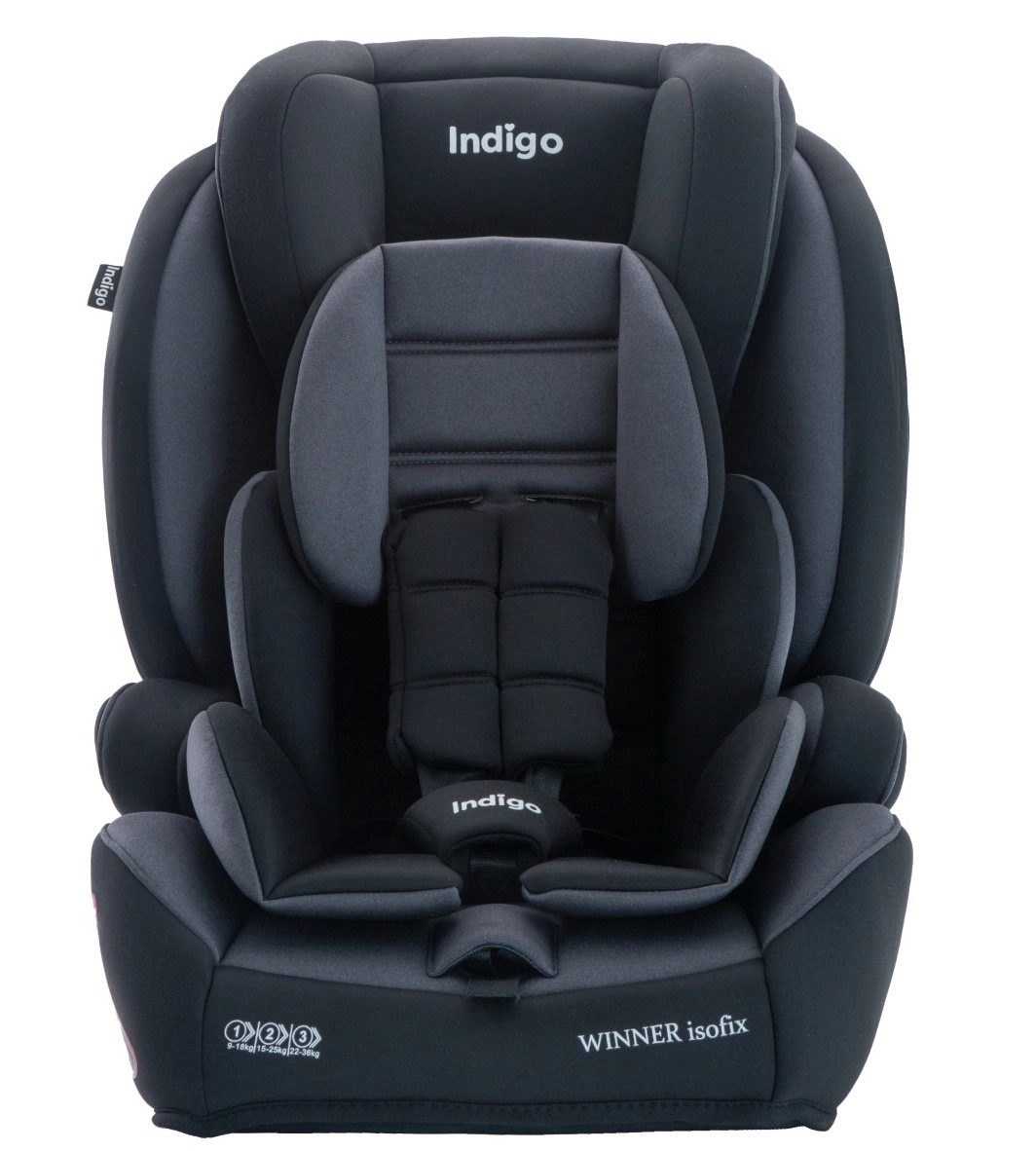 Автокресло Indigo WINNER ISOFIX, YB706B, группа 1+2+3  черный-серый gzsfhr37l3divn0qz4qezc3dkl4iz4rc
