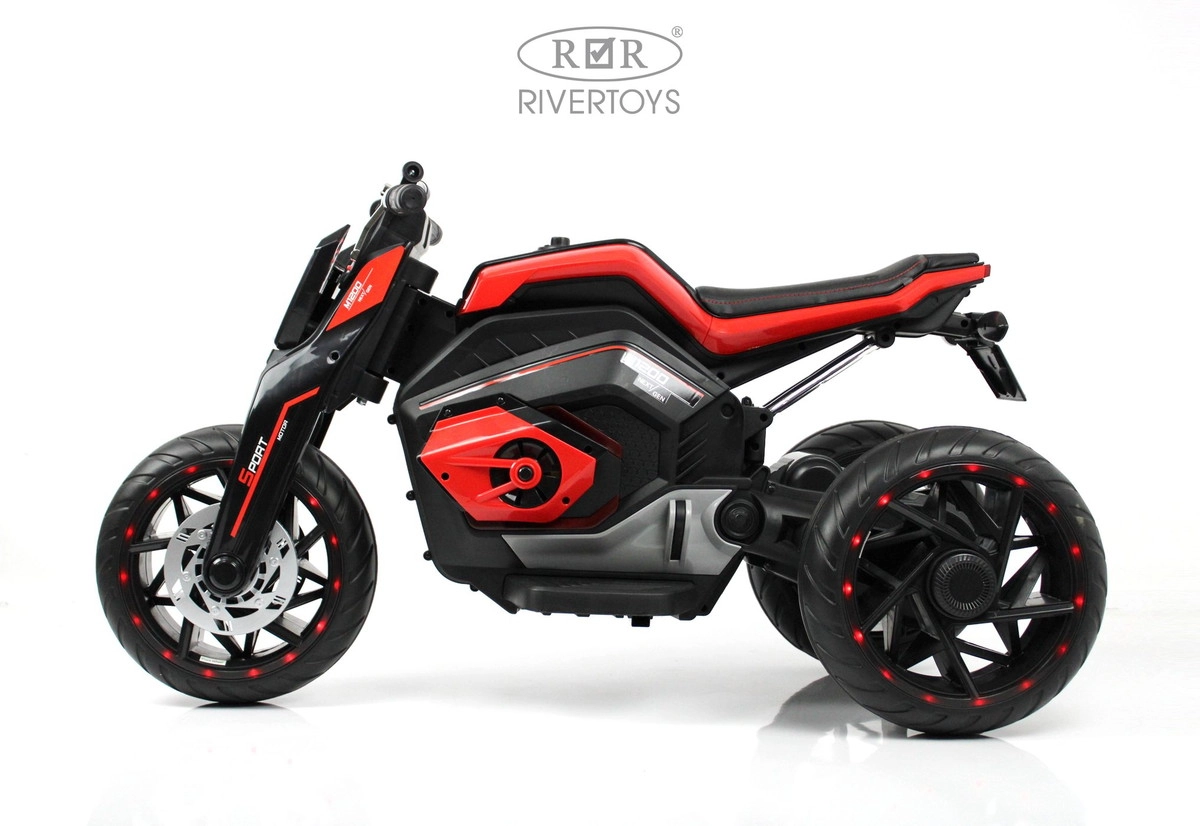 Детский трицикл RiverToys X222XX красный f6e77k9t2pmxutk3bj9167mq35zpp2if