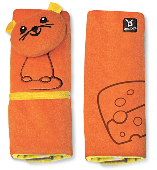 Накладки на ремни Benbat 1-4 года мышка 00e0439d1cf9c1ad880afe2e409185e7