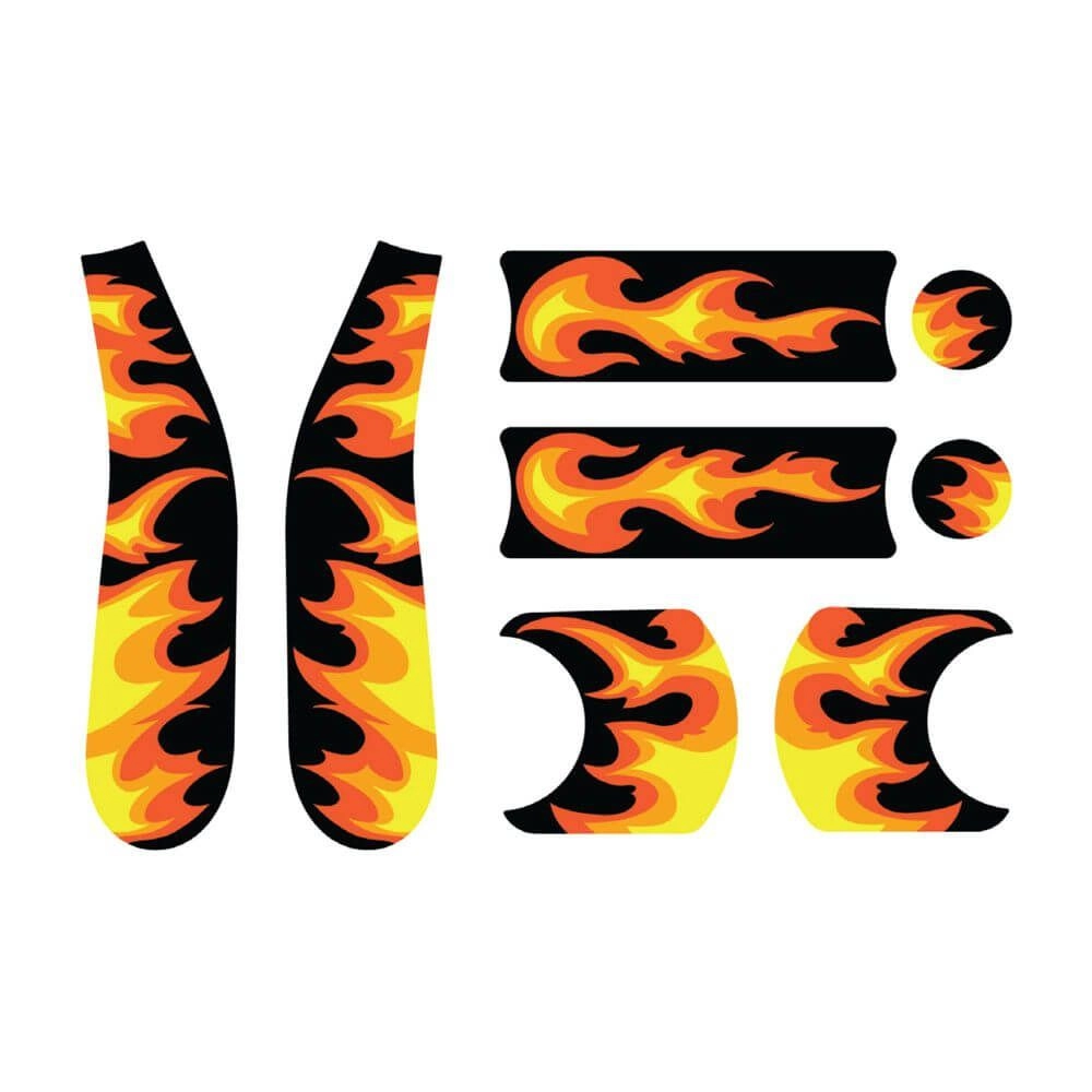 Набор наклеек на велосипед Doona Liki Trike (Flames)