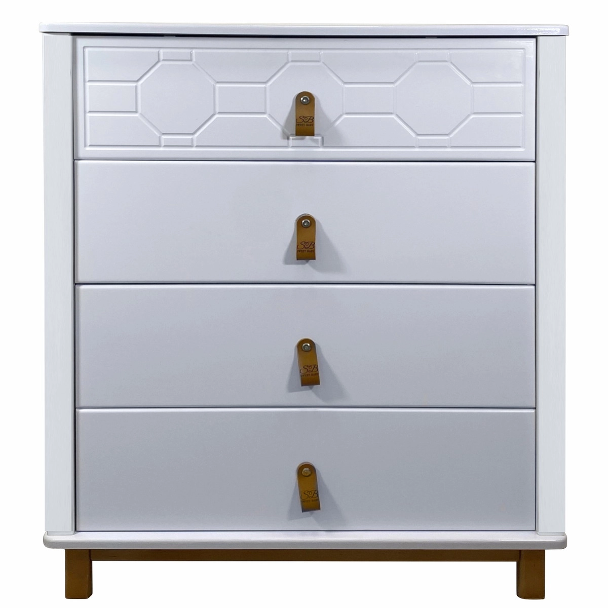 Пеленальный комод Sweet Baby Nuovo Белый/натуральный xlj29ysxbmfc1vmz69p3srf2cz10xfb0