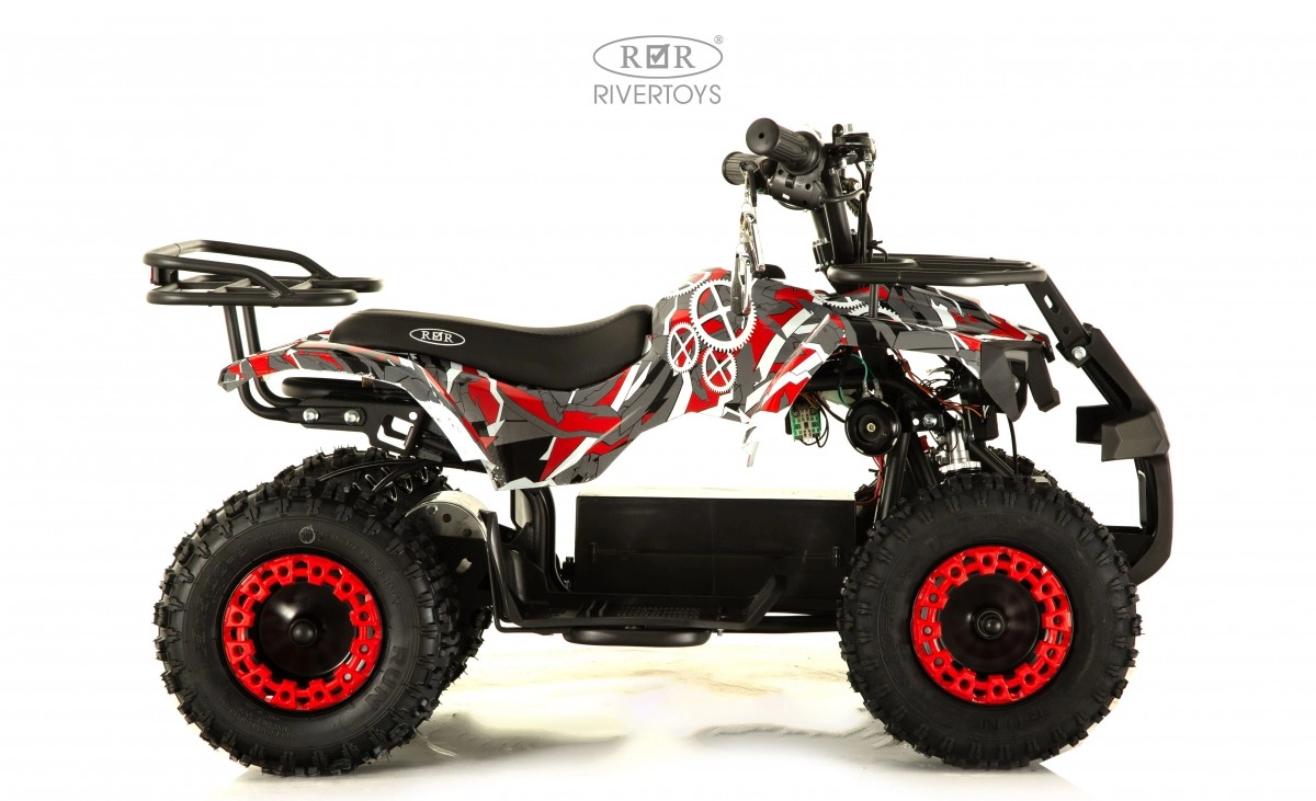 Детский электроквадроцикл RiverToys TIKI красный спешл 39mr9vk9956k3dz2d7etq4o7lta9f883