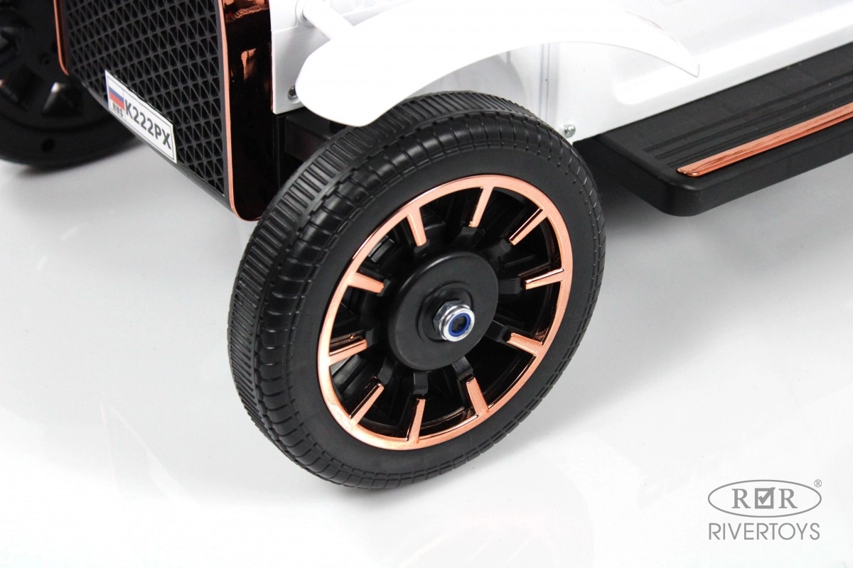 Детский электромобиль RiverToys K222PX белый 9rebiwgq9wj0l6fnpog08ovdd34fsqrv