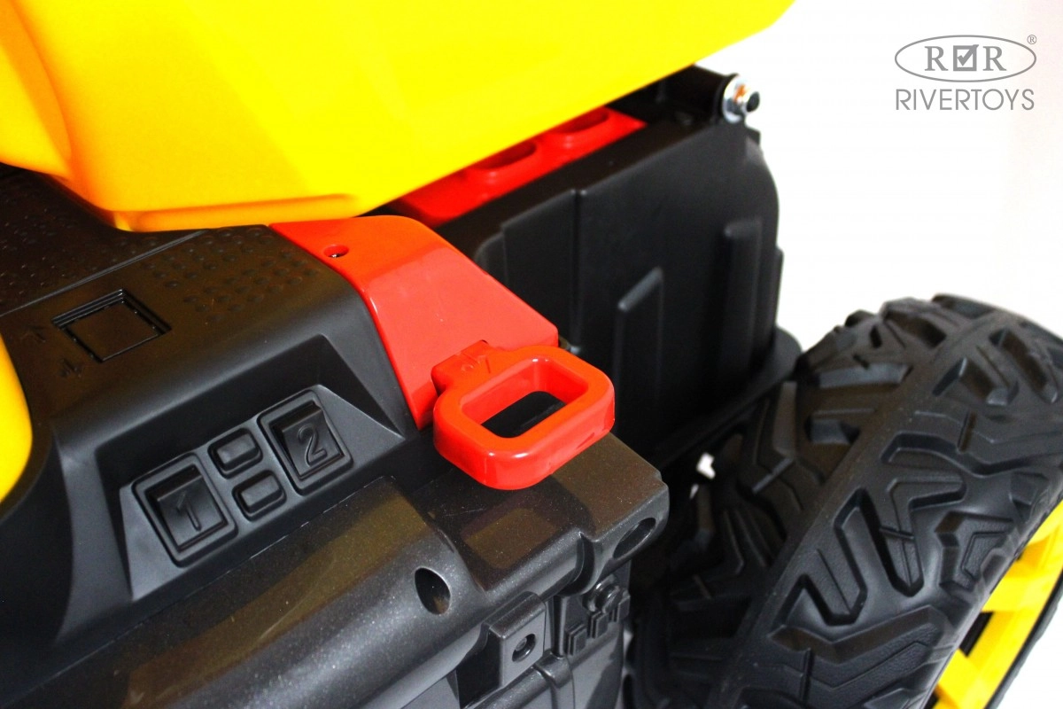 Детский электромобиль RiverToys K777AM желтый uzic3nkrkn6t0q6jveuniv7lk7barqig