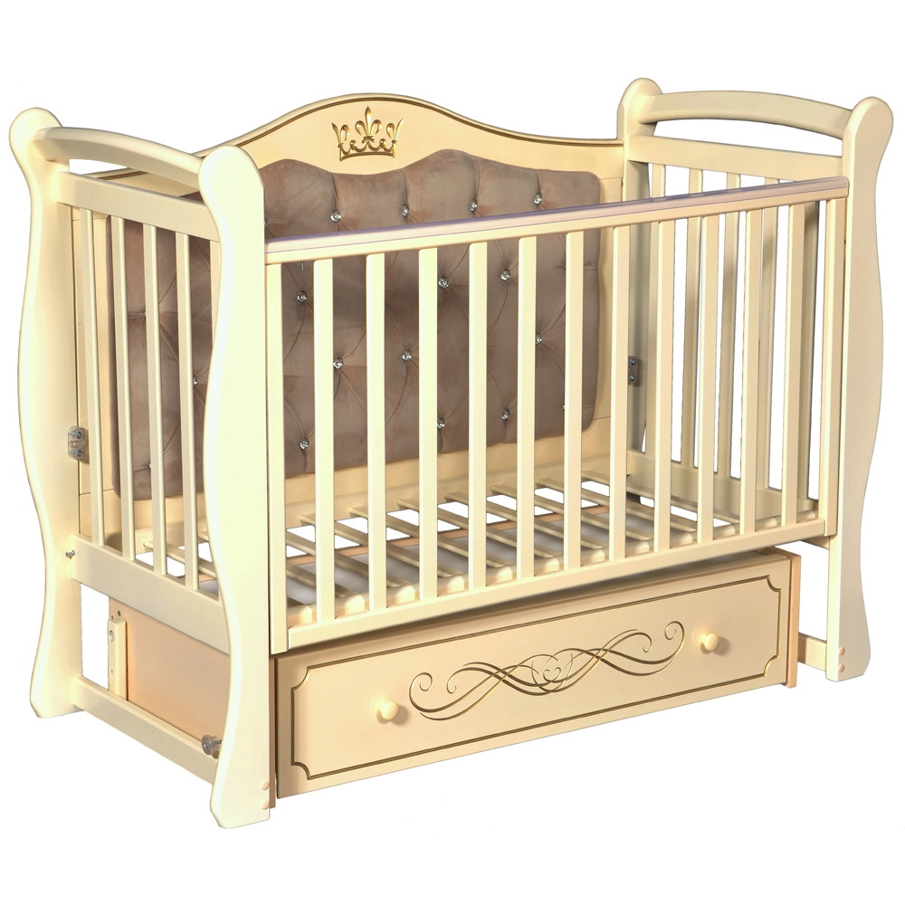 Детская кроватка КЕДР Olivia 1 УМ Слоновая кость ar5ndaczb8y9e8bt33aqu8qnbjbxc8wj