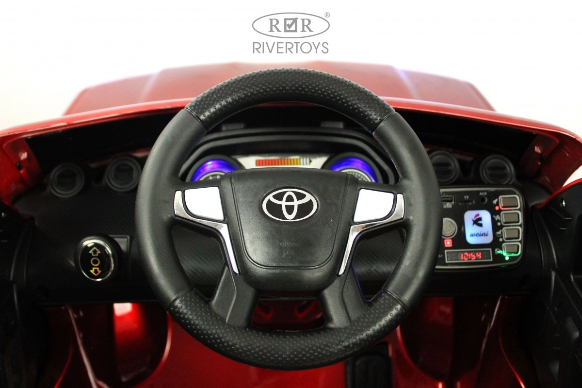 Детский электромобиль RiverToys М444БХ красный глянец pgwindrsfxy4z77389madj47k3l1b6lz