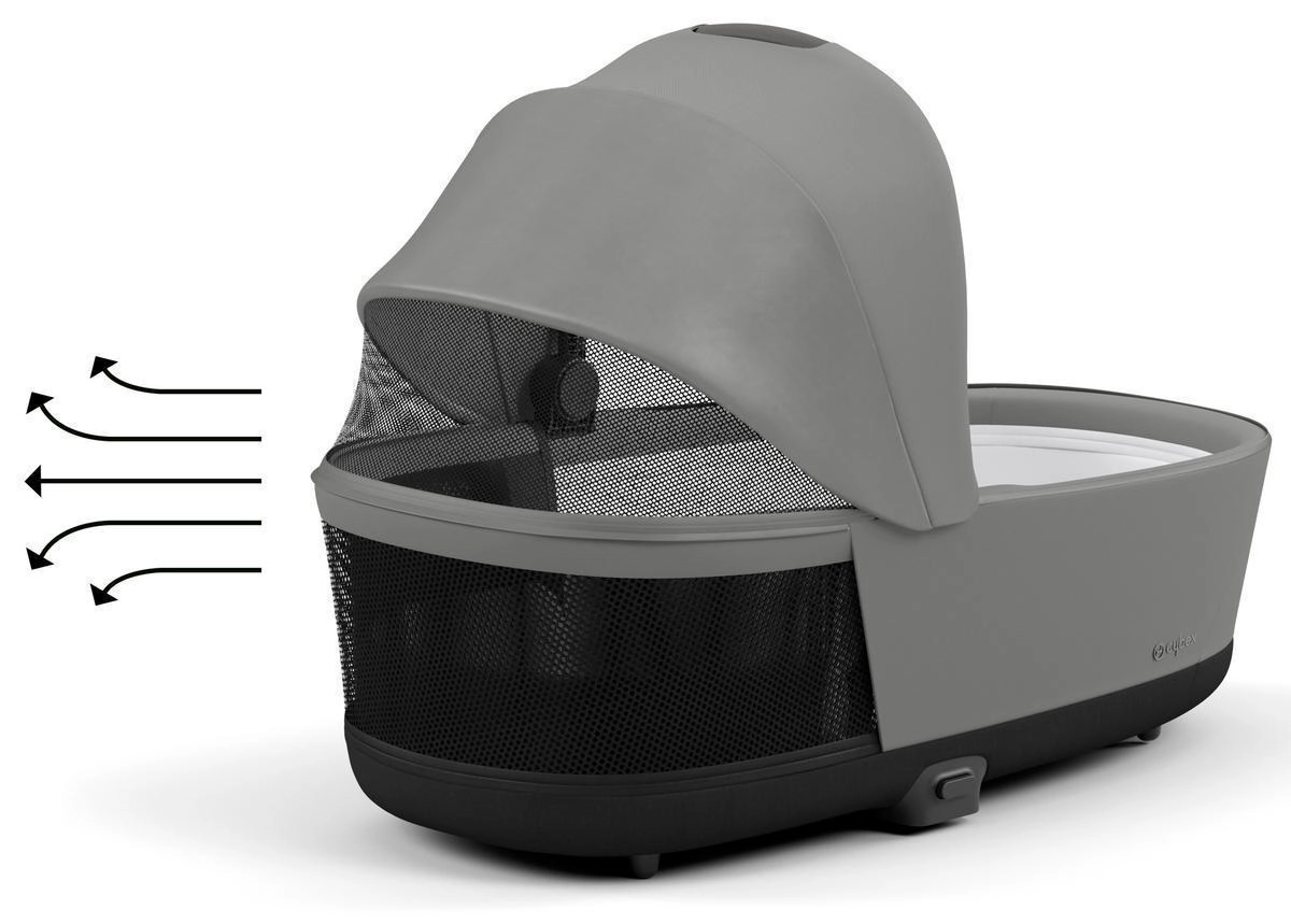 Коляска 2 в 1 Cybex Priam IV (шасси Chrome Brown) Mirage Grey yq4znz5op7zhk6zf3o0f1i3i7pugowvr