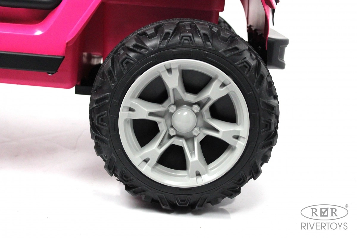 Детский электромобиль RiverToys T222TT 4WD розовый c5l6kfwtjz2gx51ldai4saju5wq8xxjz