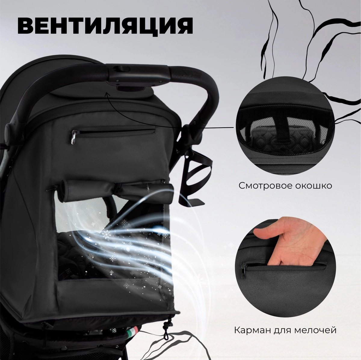 Прогулочная коляска Sweet Baby Compatto Black 22dfh2rwkj71j8t6jawis6hn3ddlii3u