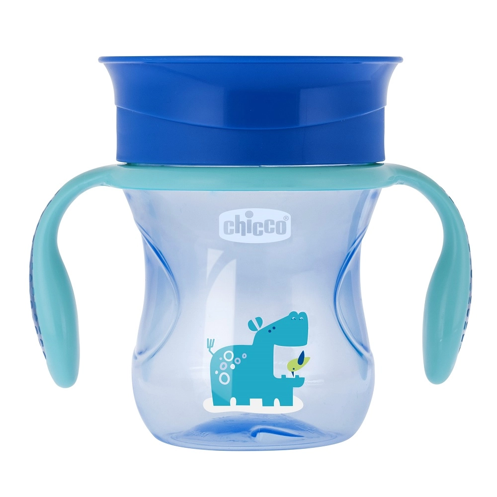 Чашка-поильник Chicco Perfect Cup (носик 360), 12 мес.+, 266 мл голубой cc2ad02f48b6081204e52573ba892ffc