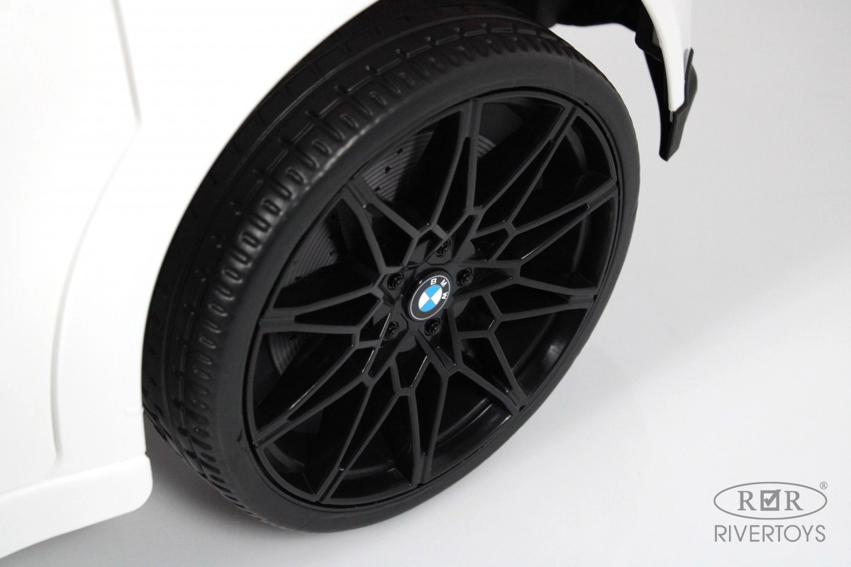 Детский электромобиль RiverToys BMW M4 A004AA белый fafwpqojqrp5nu06buk0zgviinczp202