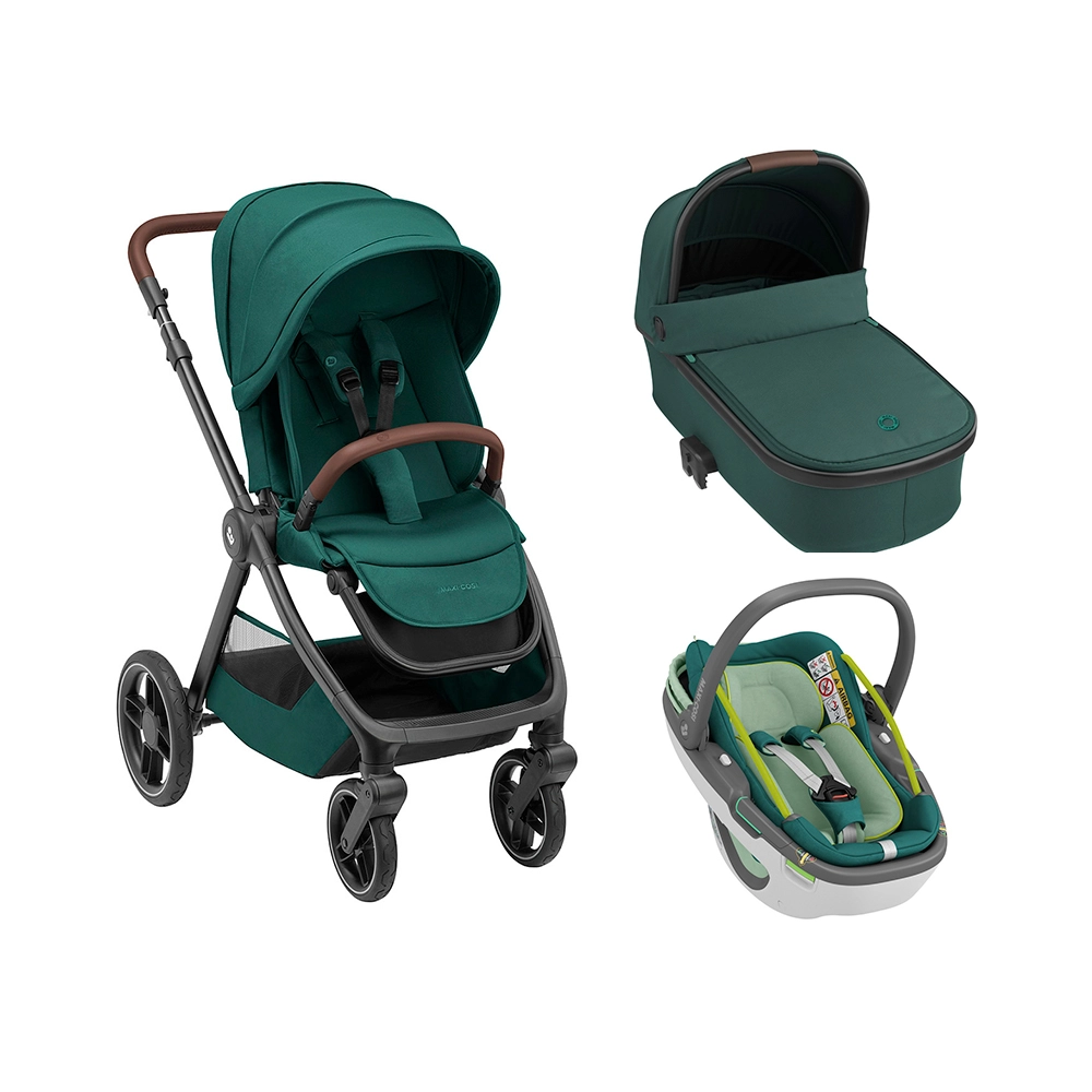 Коляска 3 в 1 Maxi-Cosi Oxford Coral 360 Essential Green 12b3ca8b0bee2a531893ae82a90ffcfc