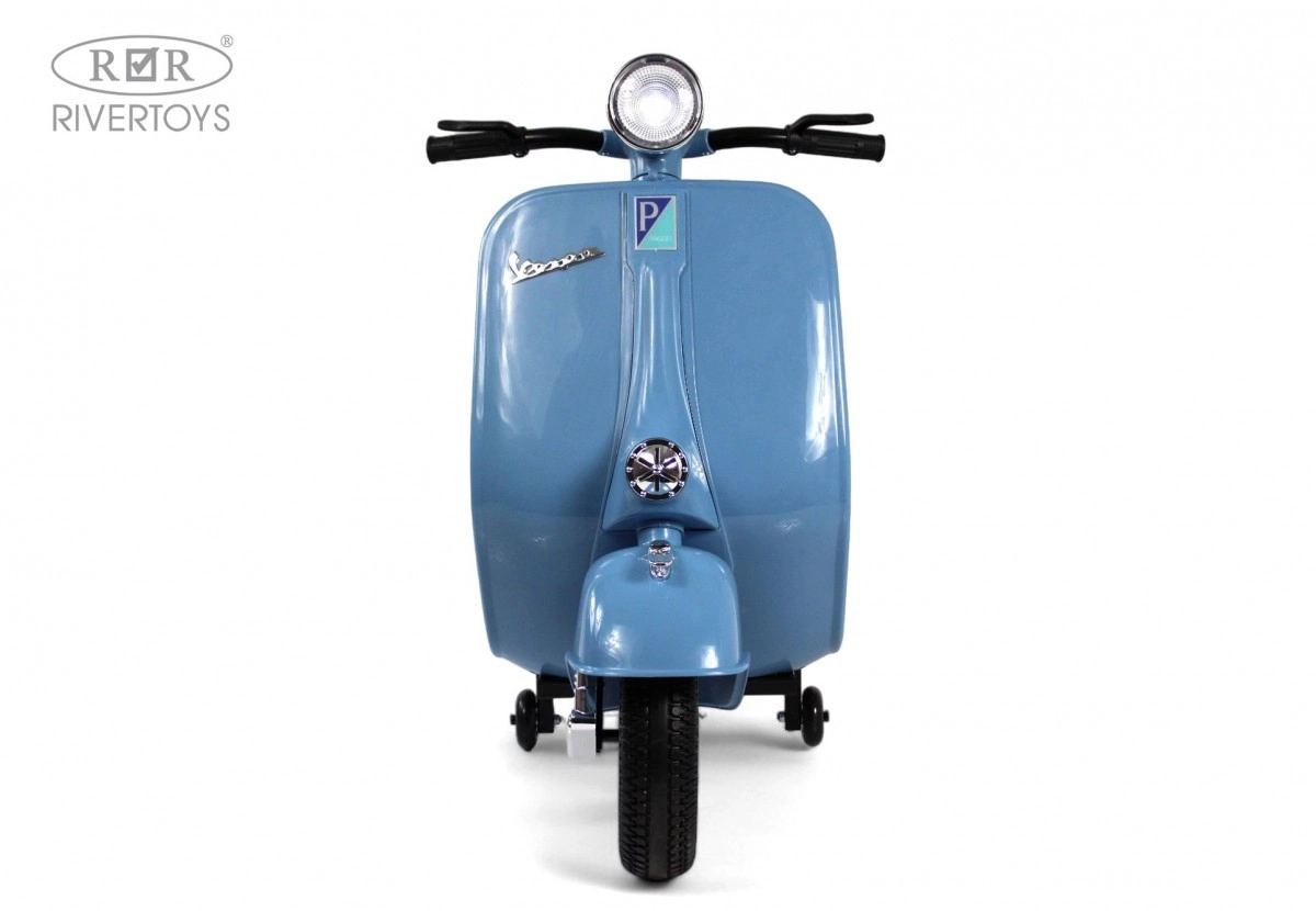 Детский электроскутер RiverToys VESPA M888MM синий 4ha5bbc7emzc9ipadkahg3826wt9rrzk
