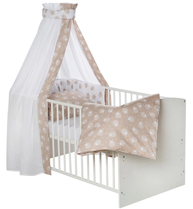 Комплект белья из 4-х предметов Schardt Little Sheep бежевый cqtnwqjv40n6jpjgpox5scd8szq9gcyj