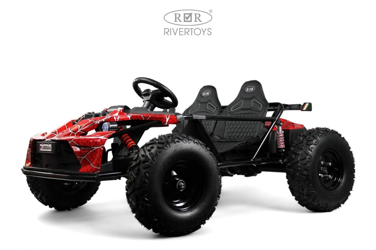 Детский электромобиль багги RiverToys A999AA красный axf9zrnn9uqy1vqynl3rc2d52g8oecb6