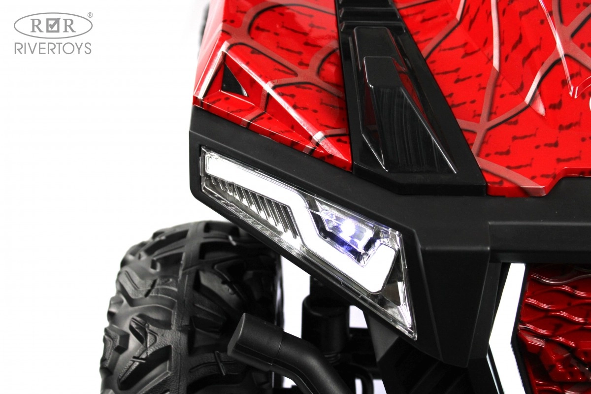 Детский электромобиль RiverToys X999XX красный спайдер 8lxnkxvhz3rc6ecqbtm4d8dgjrkzh0rc