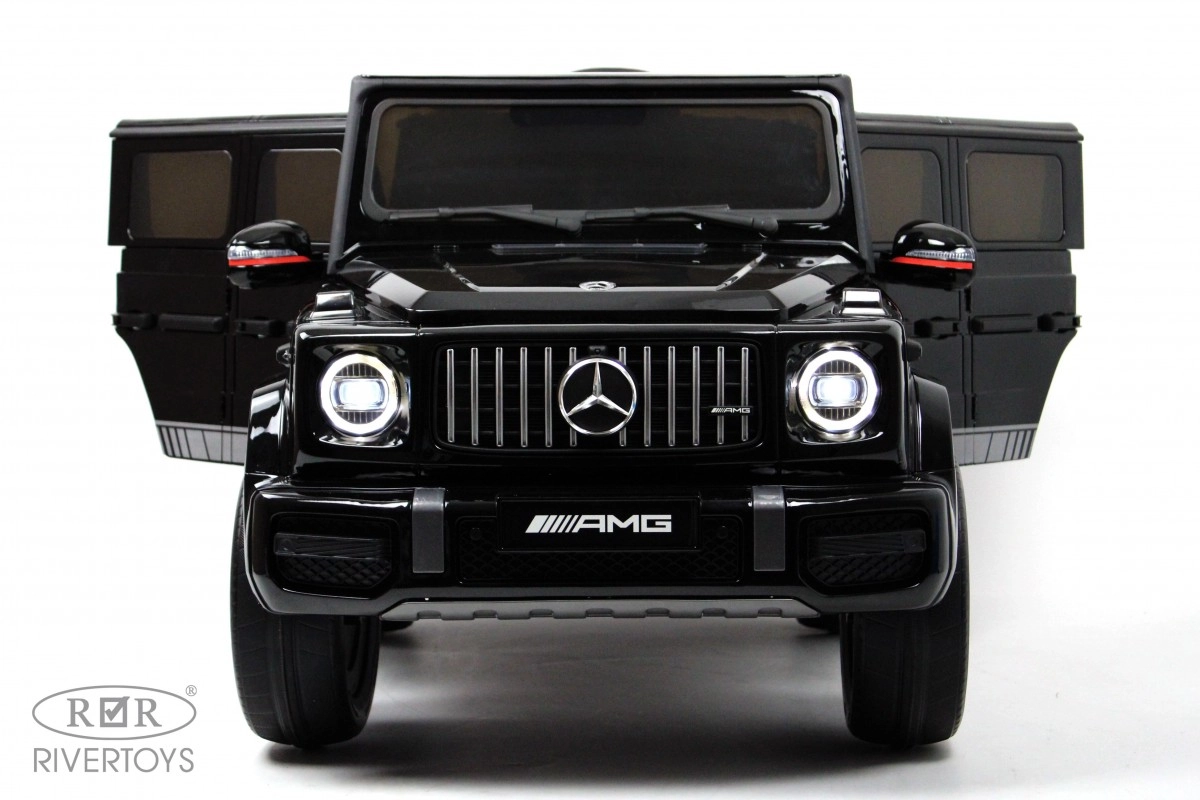 Детский электромобиль RiverToys Mercedes-AMG G63 K999KK черный глянец 1hdrs3830hiyrvg4e3kzsxhgaboouhmt