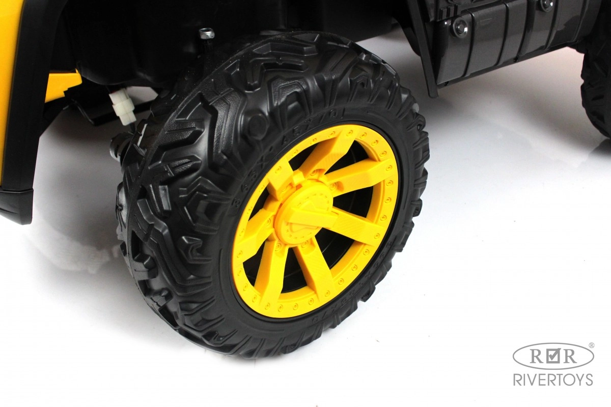 Детский электромобиль RiverToys K777AM желтый buiwn4hmkw7cx3vo1owdizqw6ge5mlf6