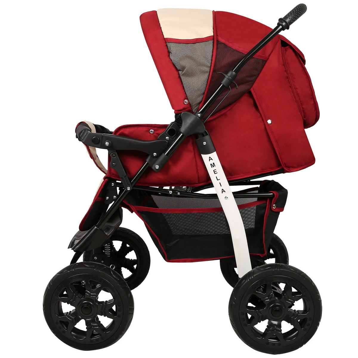 Прогулочная коляска Alis AMELIA I  красный+бежевый f1a12h2erpsc19pgduar94wmxa9vvtqv