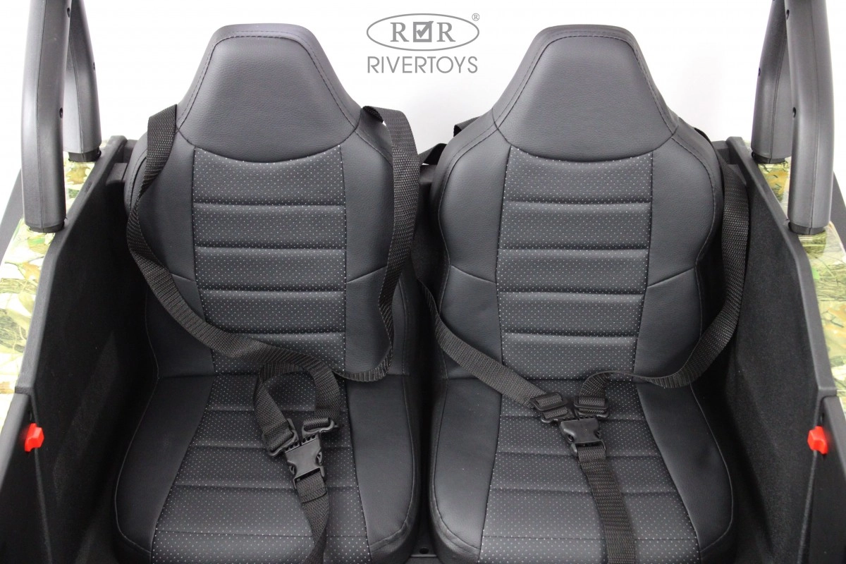 Детский электромобиль RiverToys Buggy P333PP зеленый камуфляж nk9ft1rjf17diys9jsukpli742pkuso6