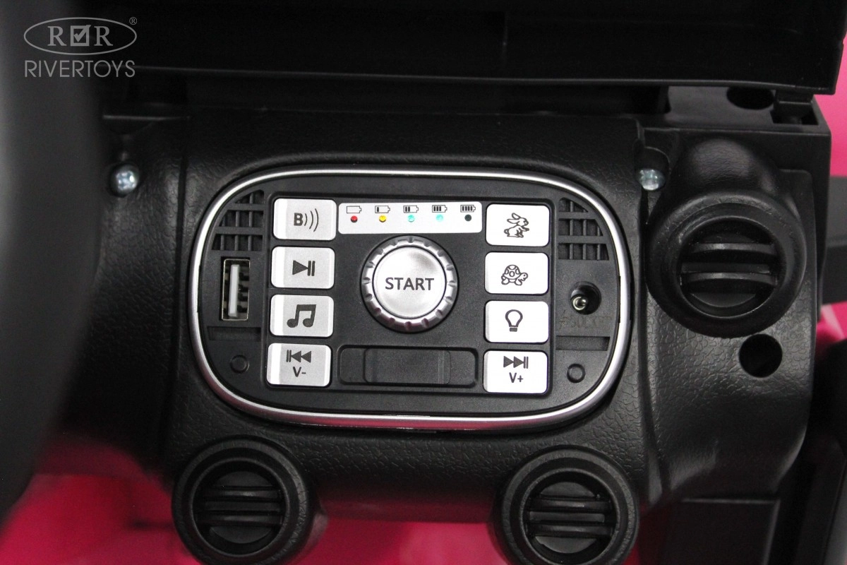 Детский электромобиль RiverToys T222TT 4WD розовый k26jvahi10090cjwl00h6qjx5vh9bv48